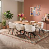 Deens Ovale Eettafel Laurie Acaciahout 215x105