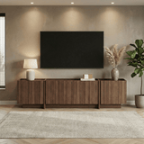 Tv-meubel walnoot melamine Lowen 180 cm