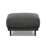 Hocker antraciet stof - 73 × 57 × 47 cm - Aniko