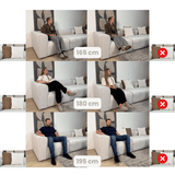 Modulaire bank 2-zits Fora ecru