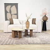 Modulaire bank 2-zits Fora ecru