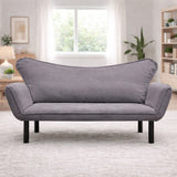 Slaapbank Grijs Velvet - twee persoons -  Chatto