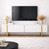 TV Meubel Wit Melamine Blitz 50x180x29,5 cm