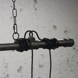Hanglamp Bray Dimehouse Grijs LxBxH 89x15x8 Metaal Sfeerfoto detail
