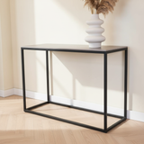 Kaptafel Fien Grijs Marmerlook 100x40 cm