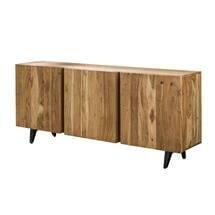 Dressoir Maddi DH Interior Acacia Acaciahout Witfoto schuin vooraanzicht