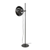 Vloerlamp Selena DH Interior Zwart LxBxH 68x36x30 Nikkel Witfoto schuin vooraanzicht