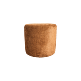 Hockers-Hocker oker chenille stof - 40x40x35 cm - Mara-Dimehouse