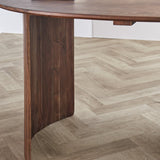 Eettafel Yves Oak Finish Dimehouse Eiken LxBxH 245x115x9 Acaciahout Sfeerfoto detail