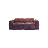 Banken-2-zits bank paars chenille stof - 195x85 cm - Shane-Dimehouse