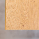 Tafelblad Lenzo Rustique Oak Dimehouse Bruin LxBxH 192x103x7 Melamine Sfeerfoto kleurstaal