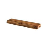 Wandplank Youri DH Interior Acacia Acaciahout Witfoto schuin vooraanzicht